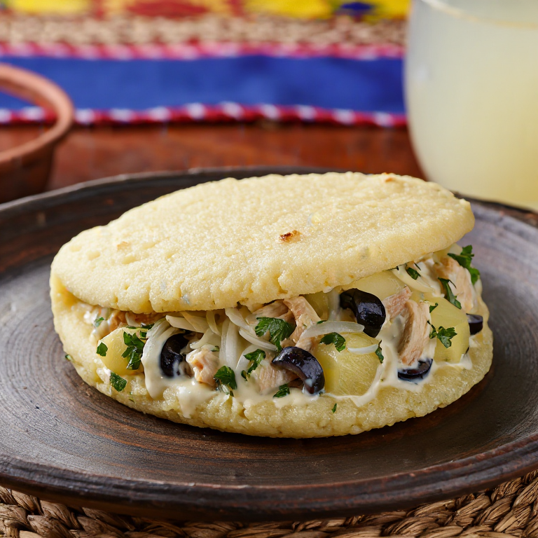 Arepa de Bacalhau à Brás