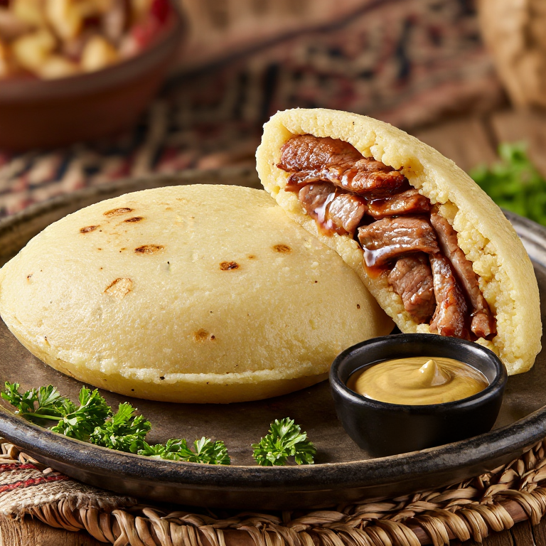 Arepa de Bifana: un viaje a Portugal desde tu cocina