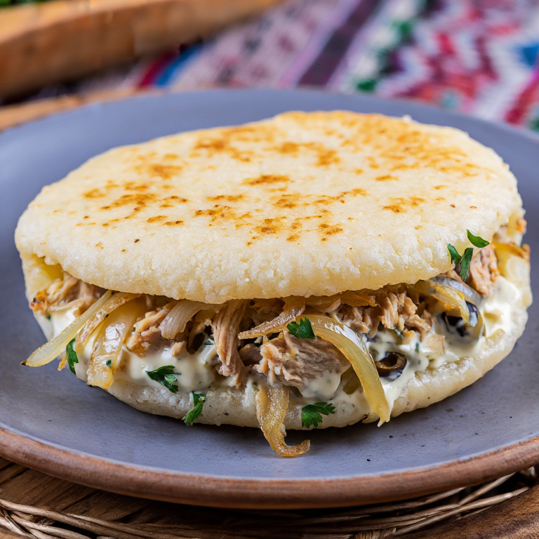 Arepa de Bacalhau à Brás