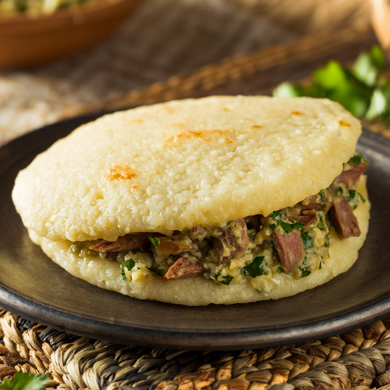 Arepa Rellena de Mofongo de Trujillo Alto