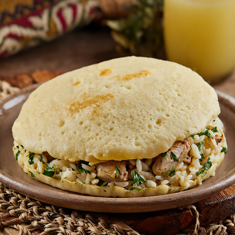 Arepa de Machboos Qatari
