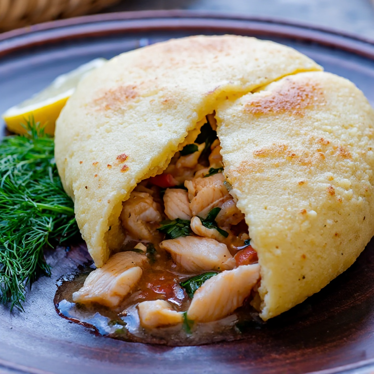Arepa de Plachie de Pește (Estofado de Pescado Rumano)