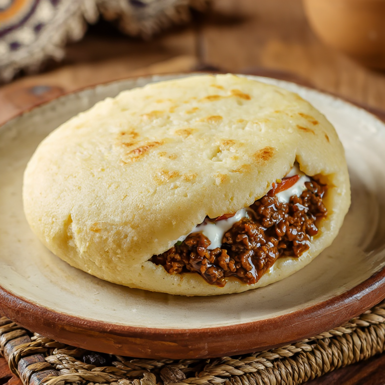 Arepa de Mici al estilo Timișoara