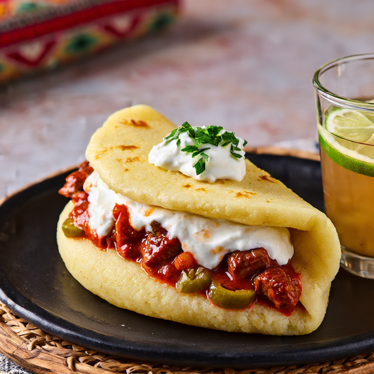 Arepa Solyanka Siberiana