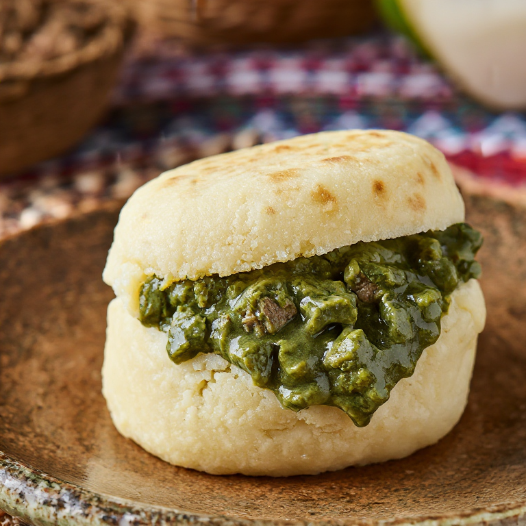 Arepa de Palusami