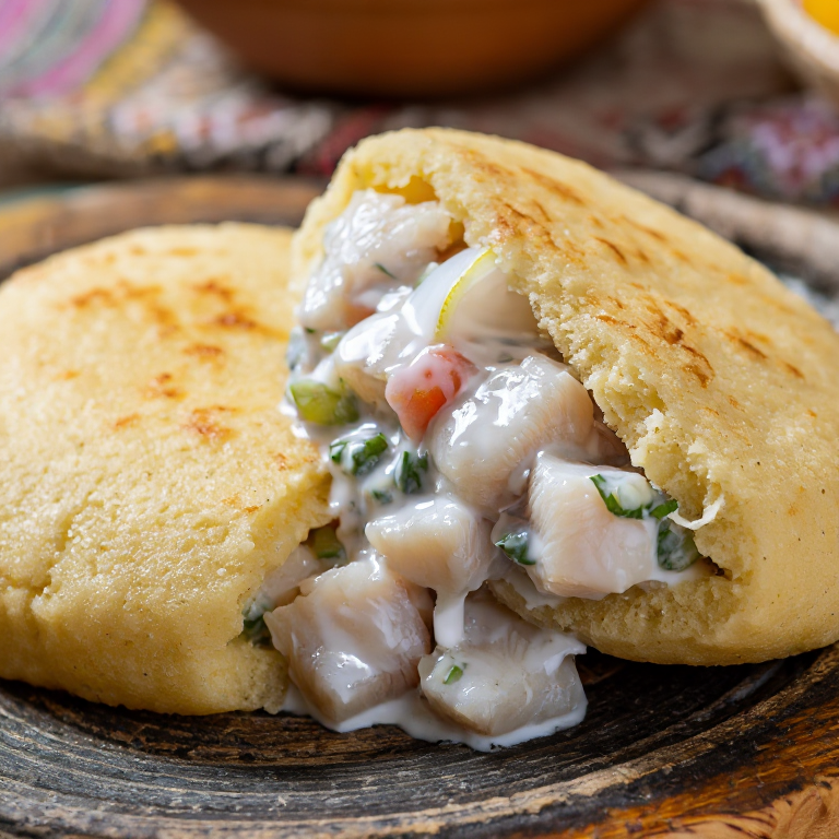 Arepa de Oka Samoana