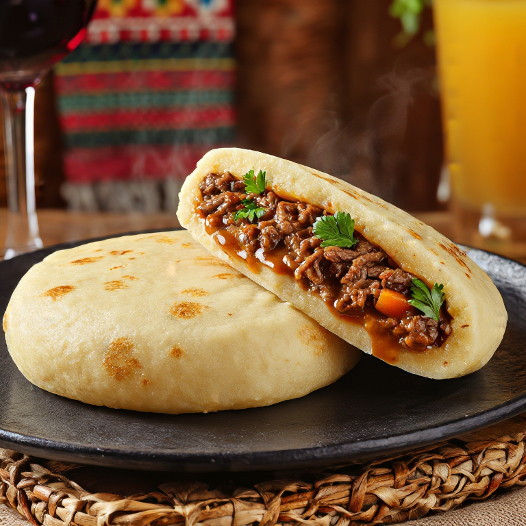 Arepa de Cacciatello: La Fusión San Marino-Venezolana