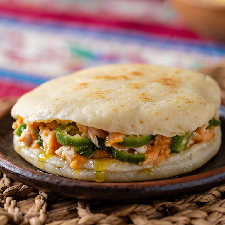 Arepa de Calulu de Peixe
