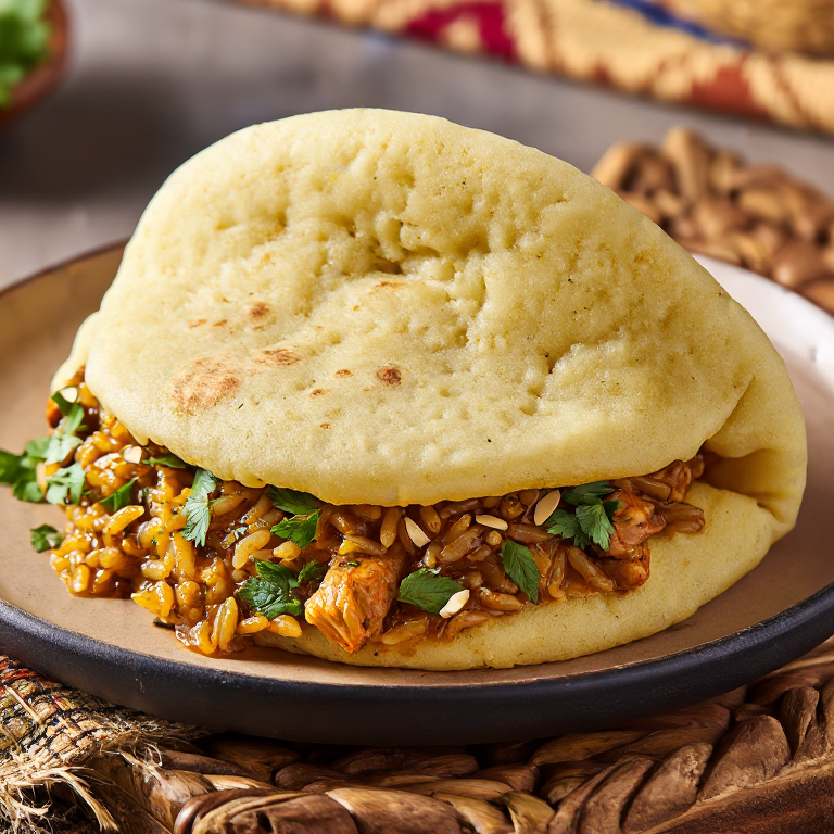 Arepa Kabsa: La Fusión Venezolano-Saudí