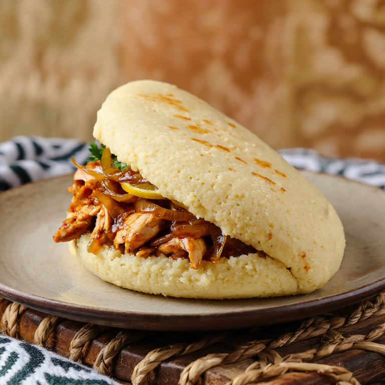 Arepa de Pollo Yassa