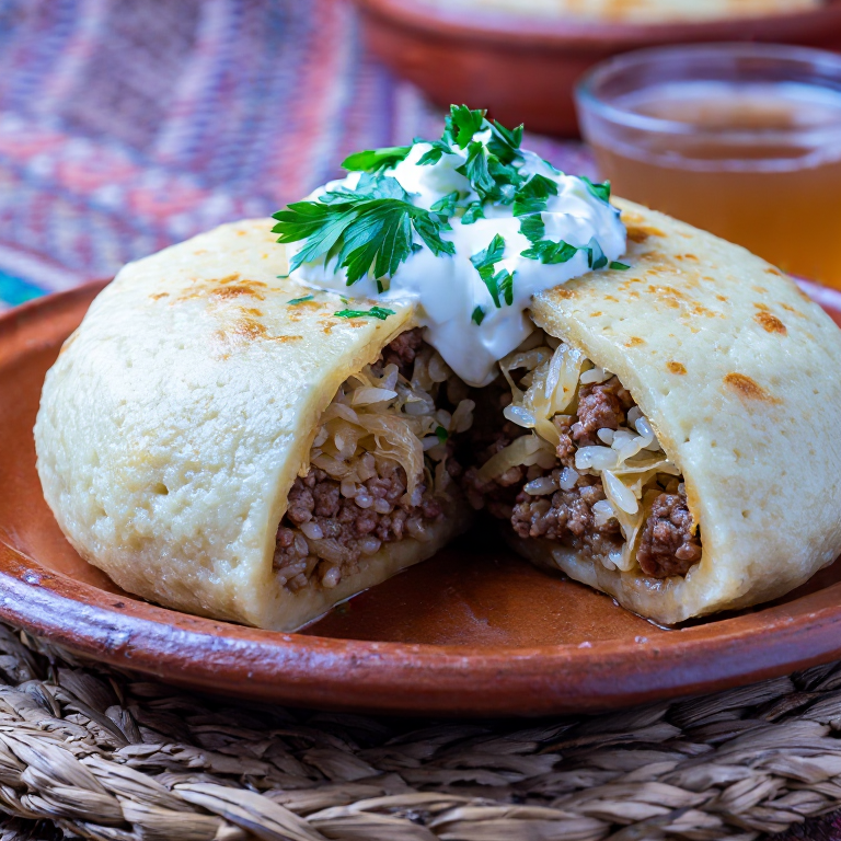 Sarma Arepa: Serbian Cabbage Roll Stuffed Arepa