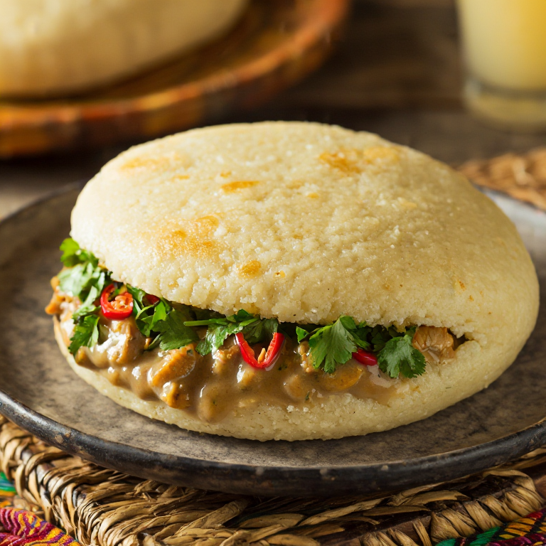 Arepa de Estofado de Maní (Groundnut Stew) - Fusión Sierra Leona