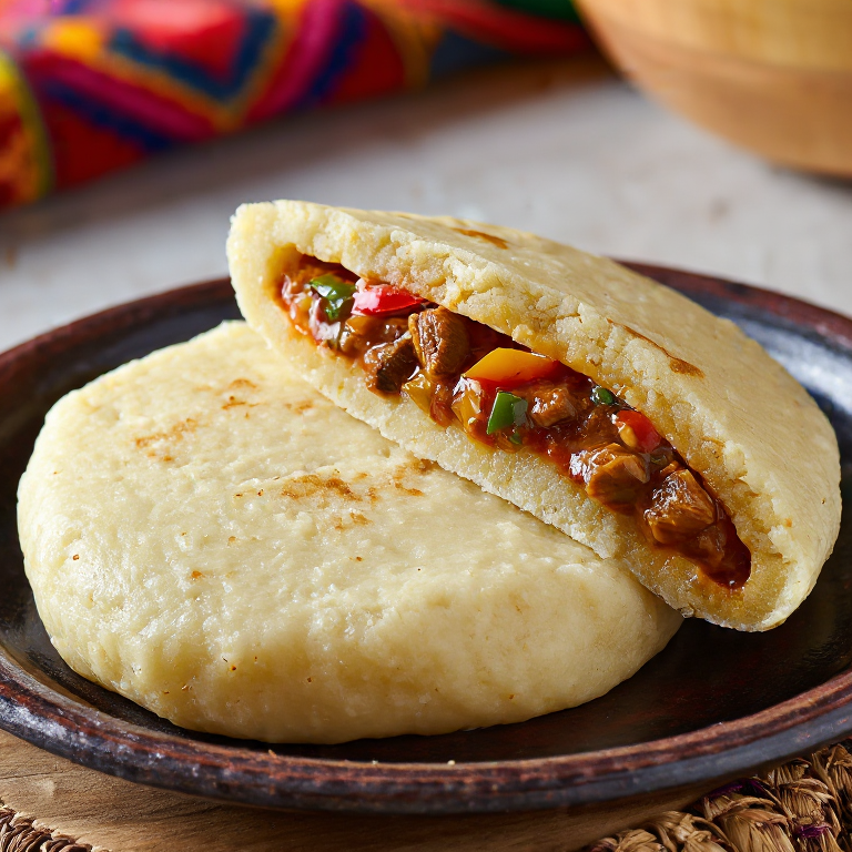 Arepa de Caracol (Conch) al Estilo de Sint Maarten