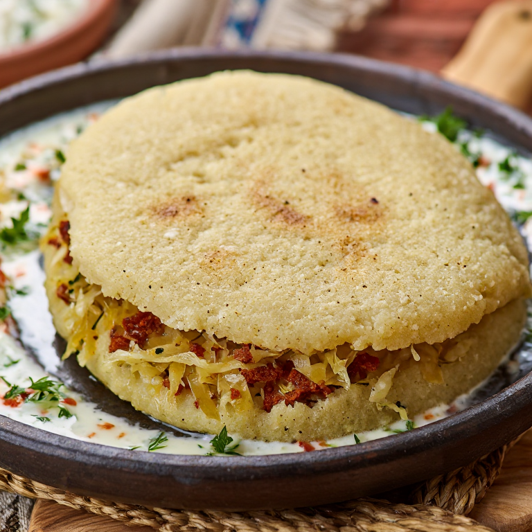 Arepa de Jota Eslovena