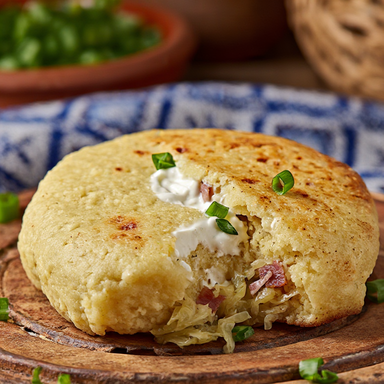 Arepa de Jota Eslovena
