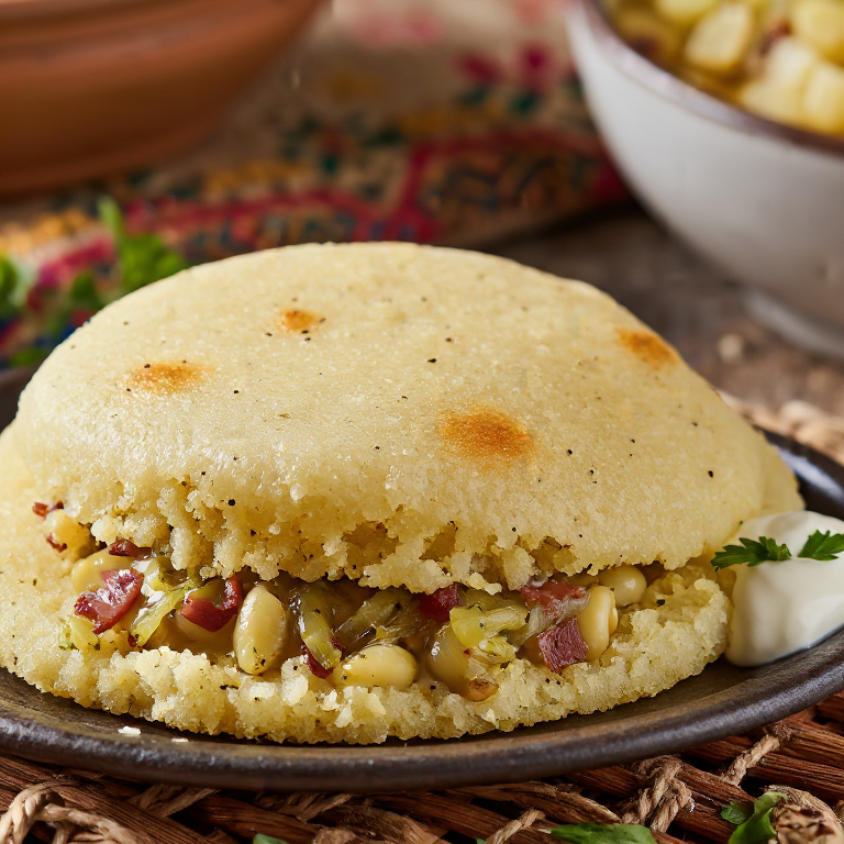 Arepa de Jota Eslovena