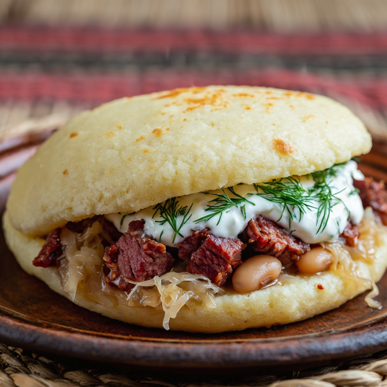 Arepa de Jota Eslovena