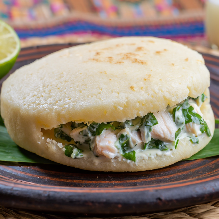 Arepa de Pescado al Coco (Estilo Islas Salomón)