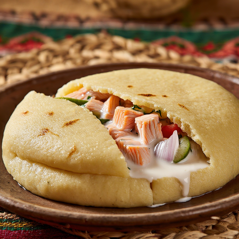 Arepa Kokoda: Fusión de las Islas Salomón