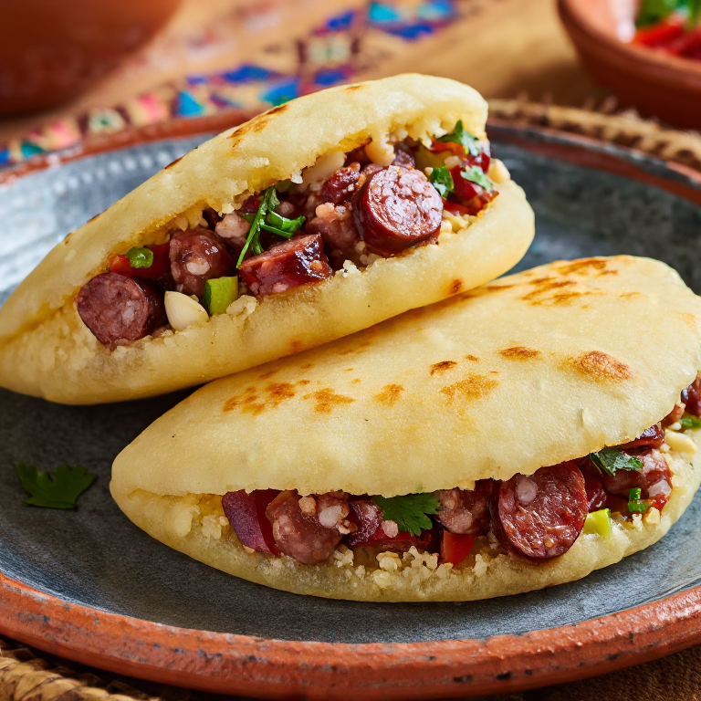 Arepa de Cocido Madrileño