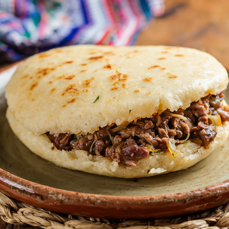 Arepa de Escudella Catalana