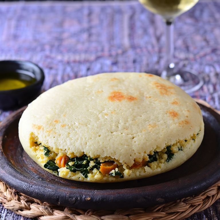 Arepas de Caldo Gallego
