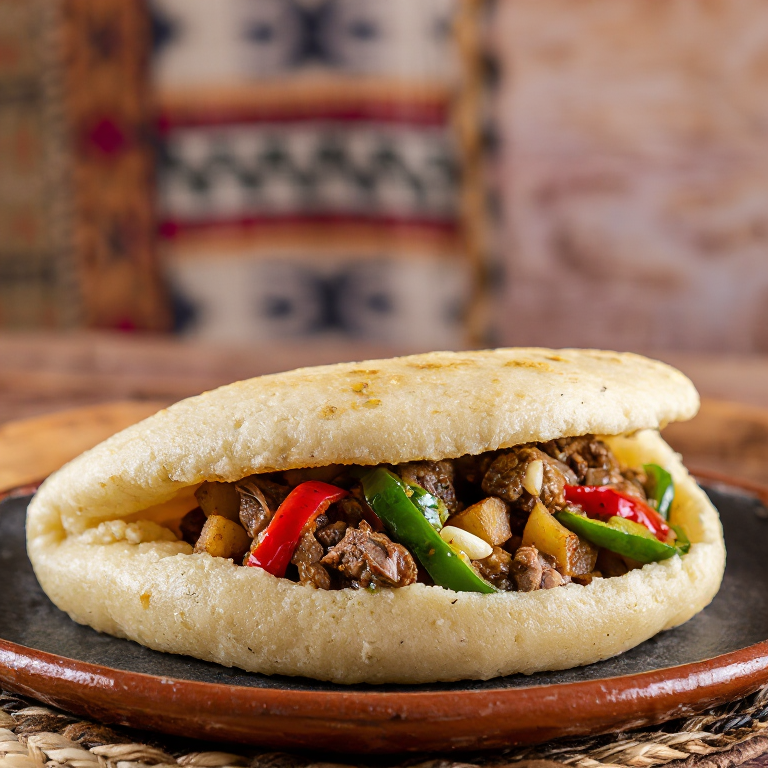 Arepa de Frito Mallorquín