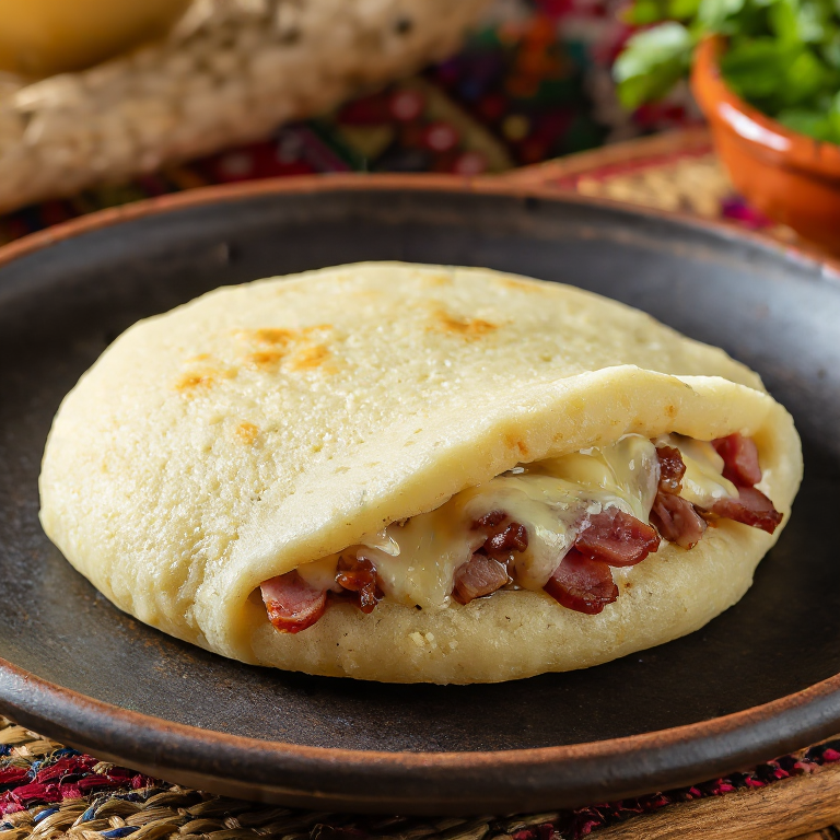 Arepa Flamenquín: Un viaje andaluz en cada bocado