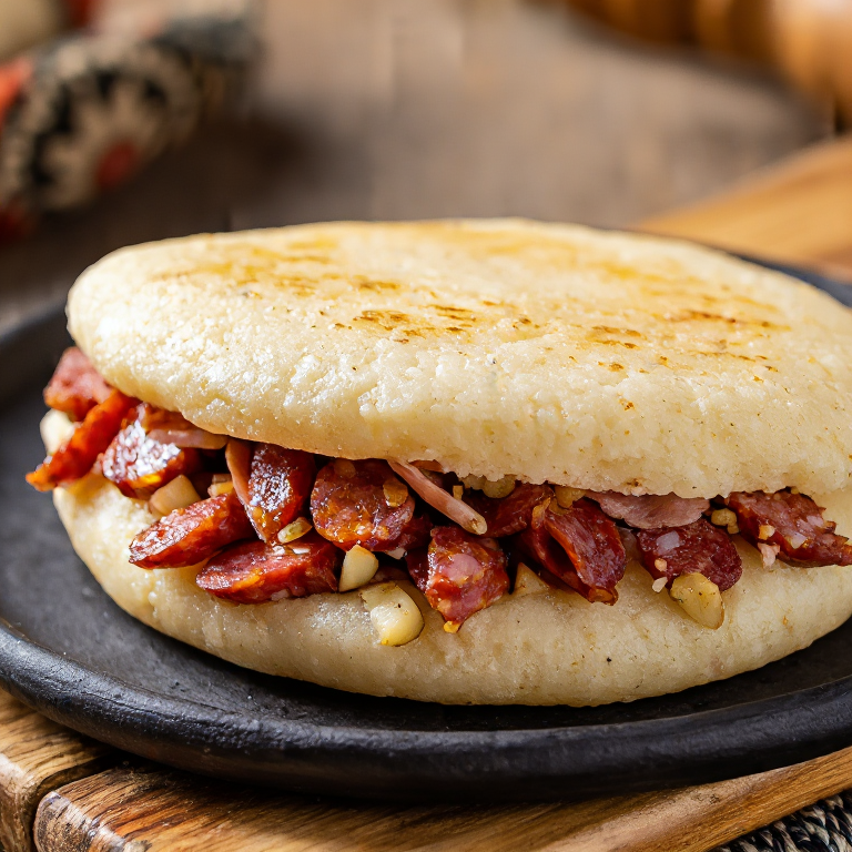 Arepa de Migas de la Alcarria