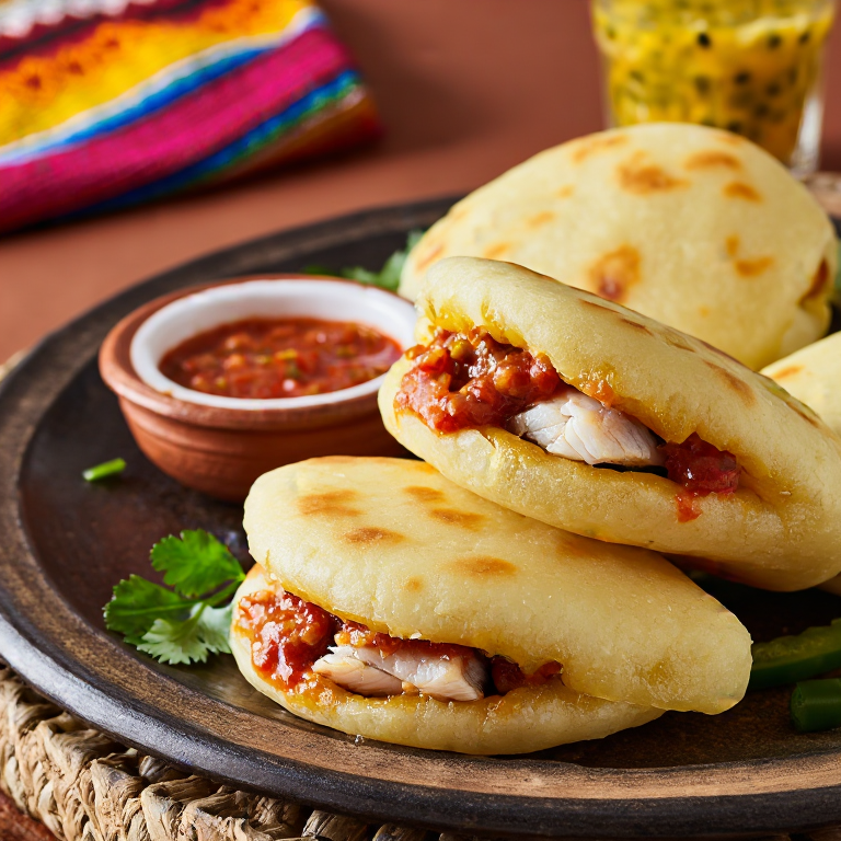 Arepa de Sancocho Canario (La Laguna)