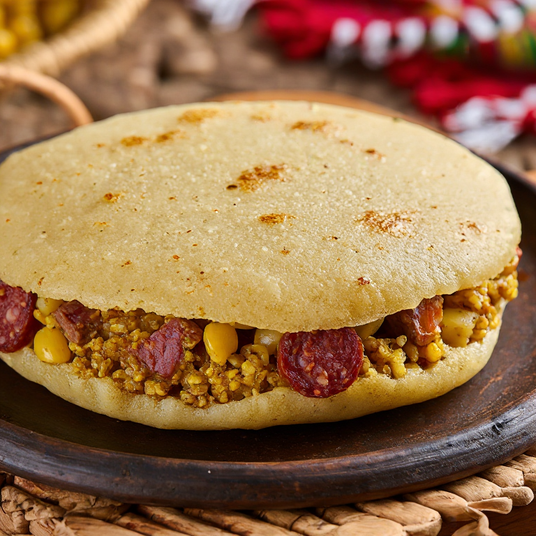 Arepa de Cocido Madrileño