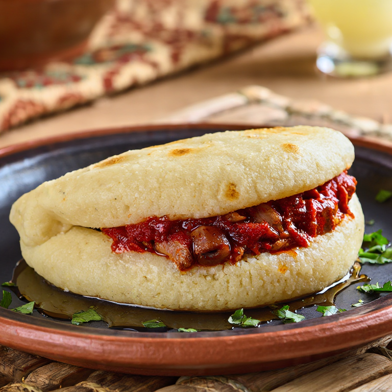 Arepa de Pulpo a la Gallega