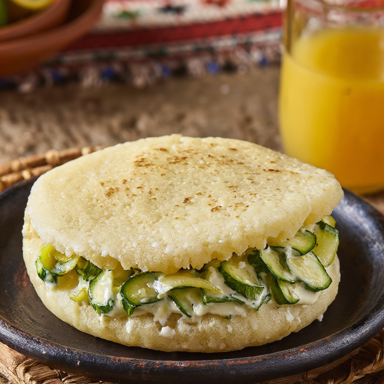 Arepa de Zarangollo Murciano