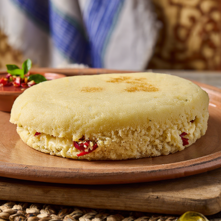 Arepa de Gazpacho Andaluz