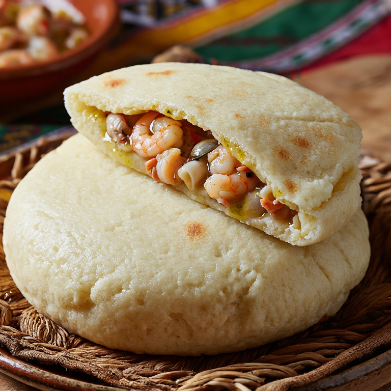 Arepa de Arròs a Banda