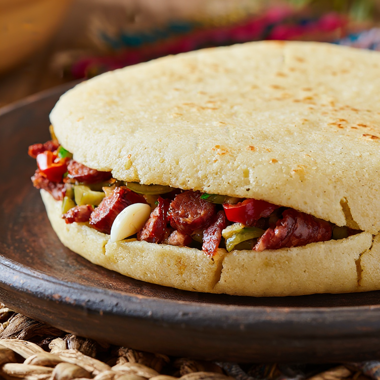 Arepa de Migas Extremeñas