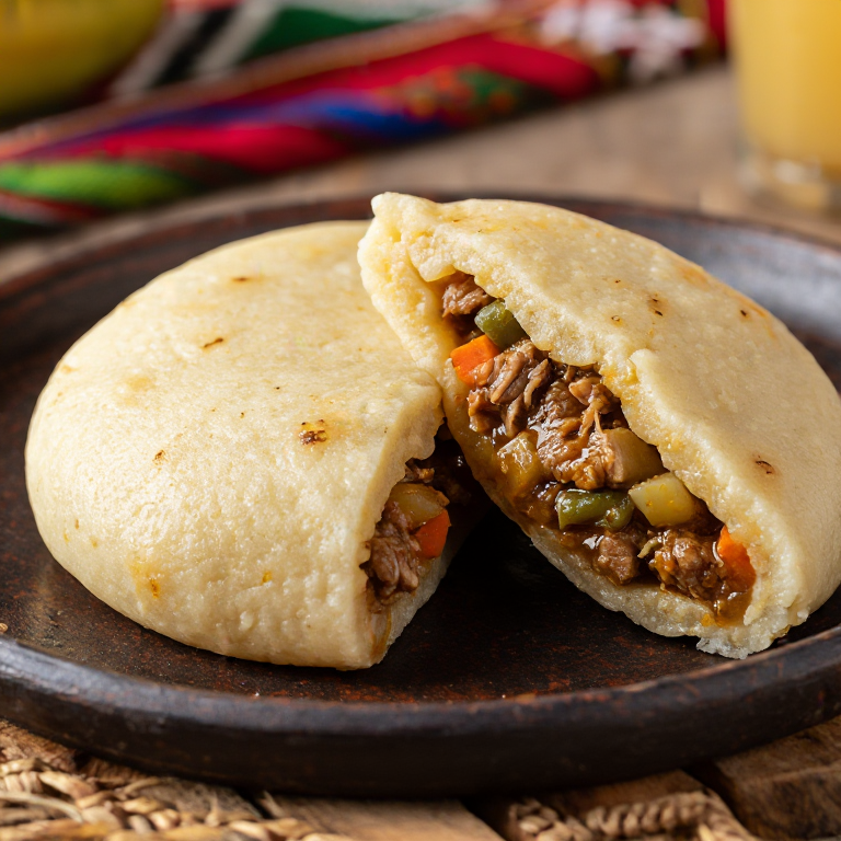 Arepa de Moksi Meti: Fusión Caribeña-Surinamesa