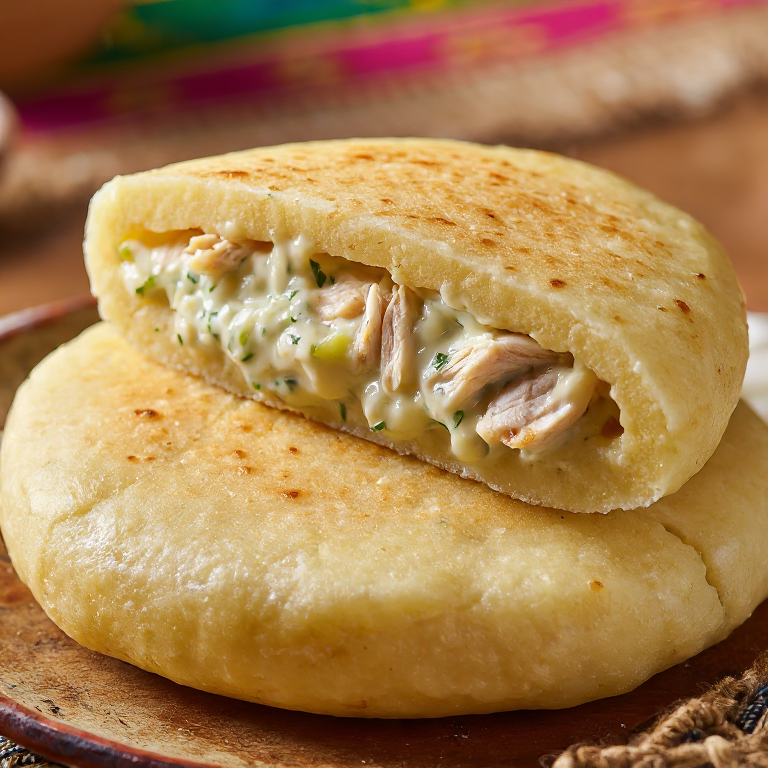 Arepa Pom: Fusión de la cazuela surinamesa en una arepa