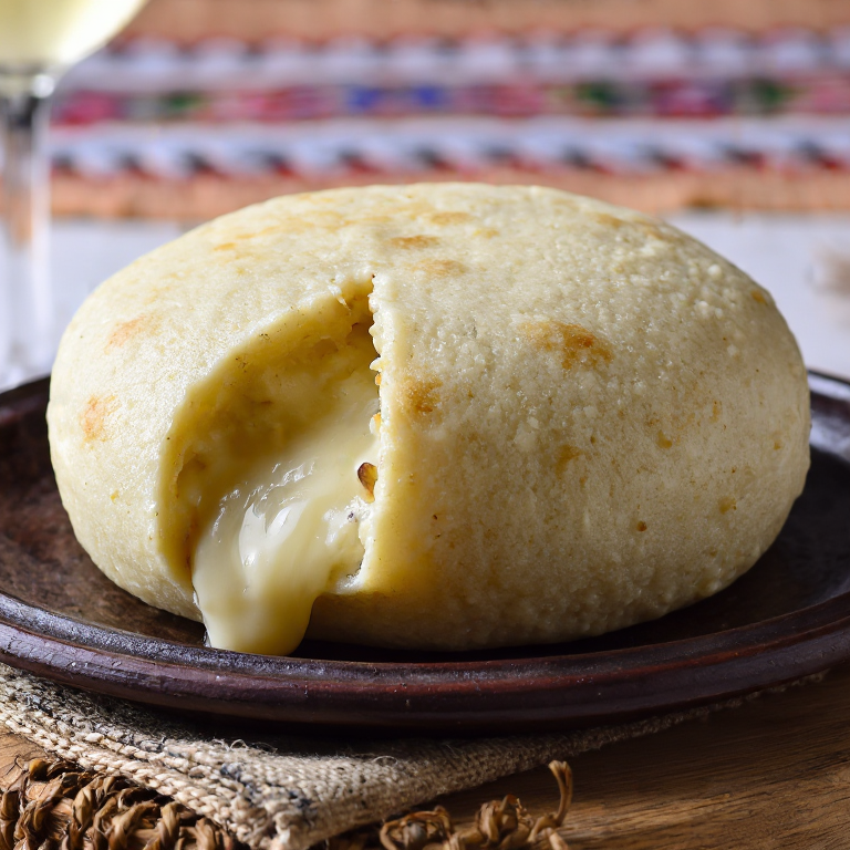 Arepa de Fondue Suiza (Biel/Bienne)