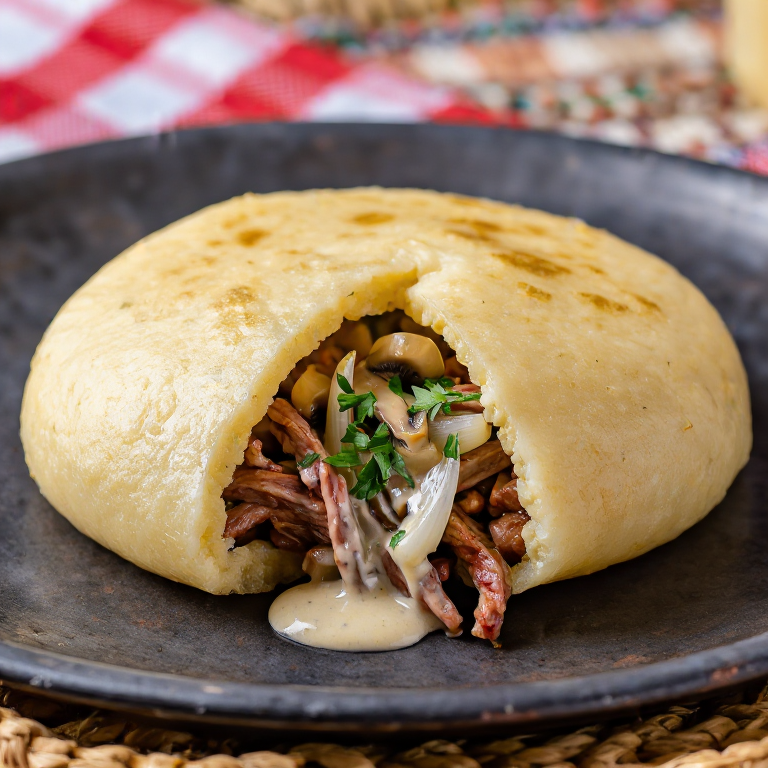 Arepa Suiza de Zürich: Geschnetzeltes