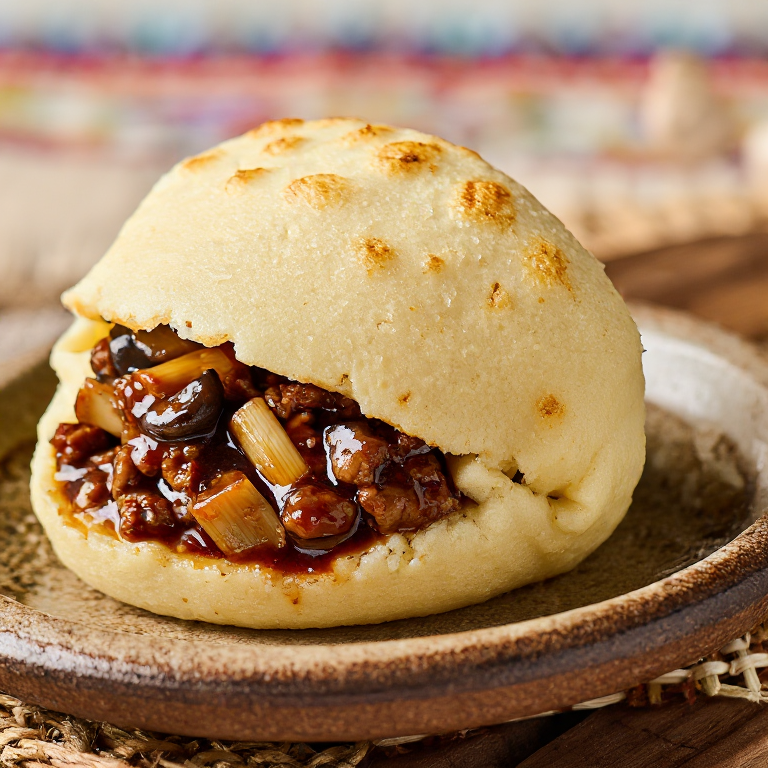 Arepa de Ba-wan al Estilo Changhua
