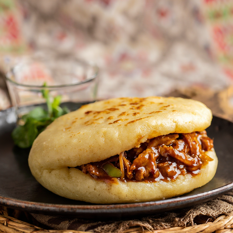 Arepa de Pavo al Estilo Chiayi