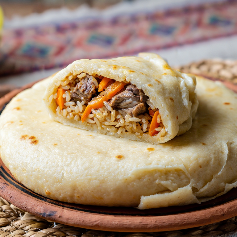 Arepa de Plov Tajik