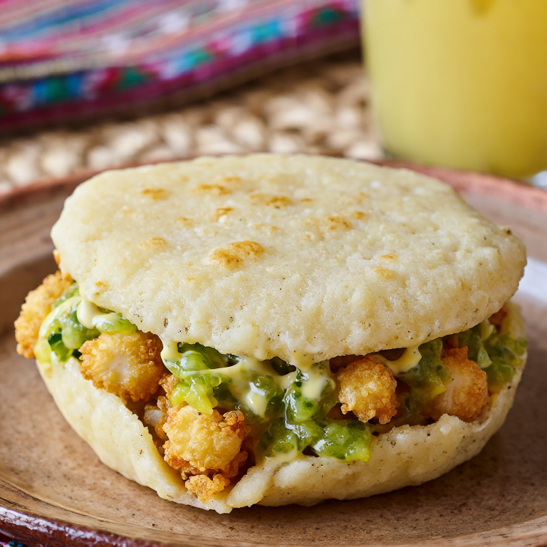 Arepa de Caracol Roto: Fusión Bahameña al Estilo Freeport