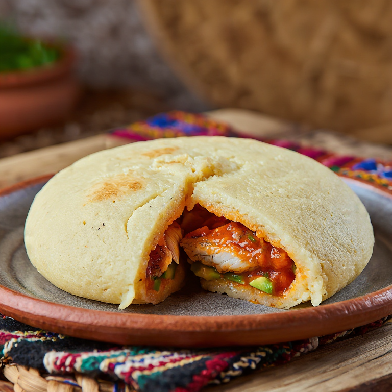 Arepa de Pescado a la Togolesa (Poisson Braisé)