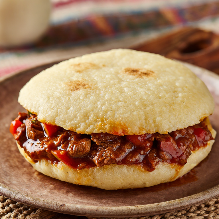 Arepa de Testi Kebabı: Fusión Turco-Venezolana