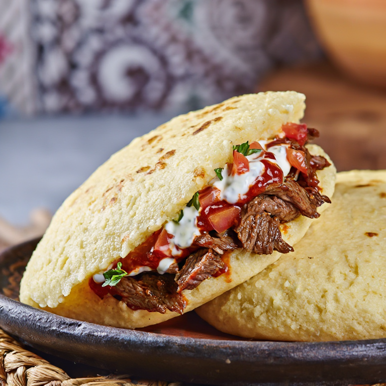Arepa Estilo Döner (Döner Kebab Arepa)