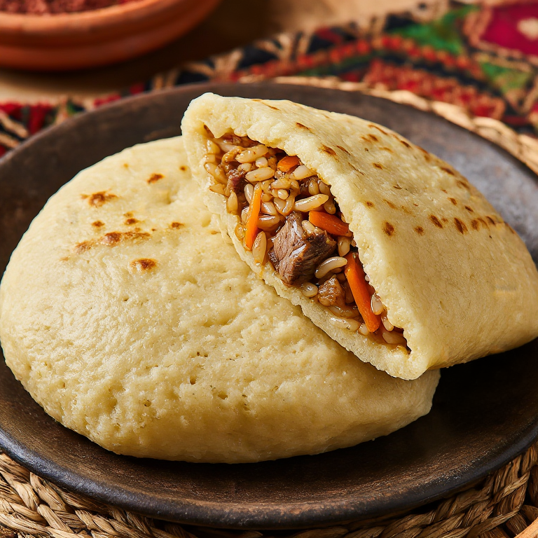 Arepa de Plov Turkmena