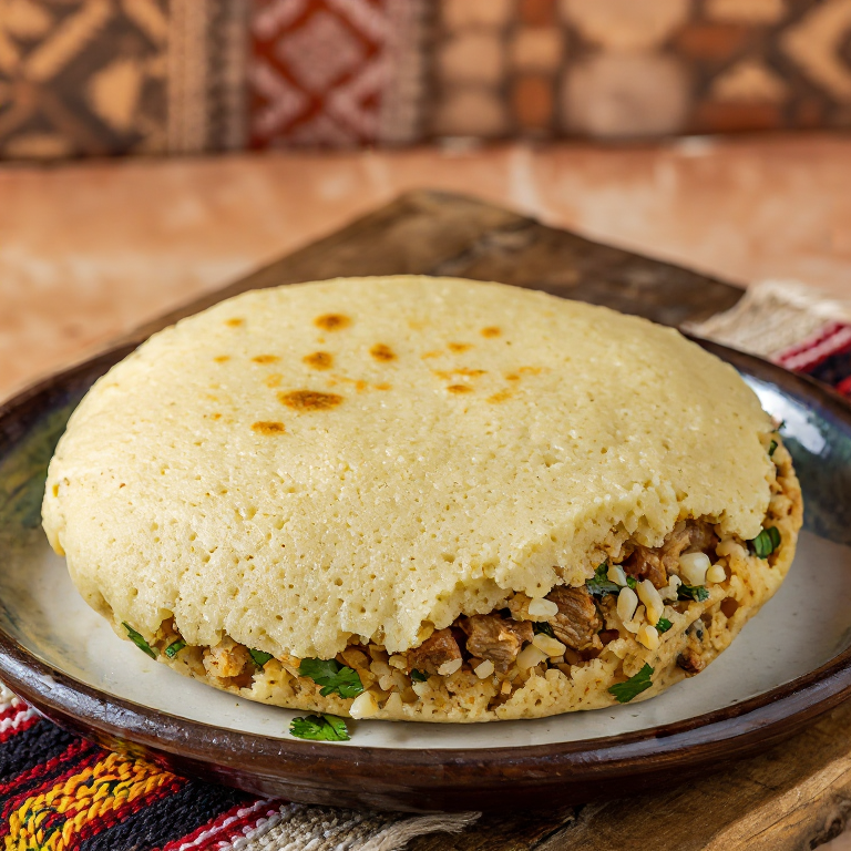 Mastava Arepa: Turkmen Soup Meets Venezuelan Corn Cake