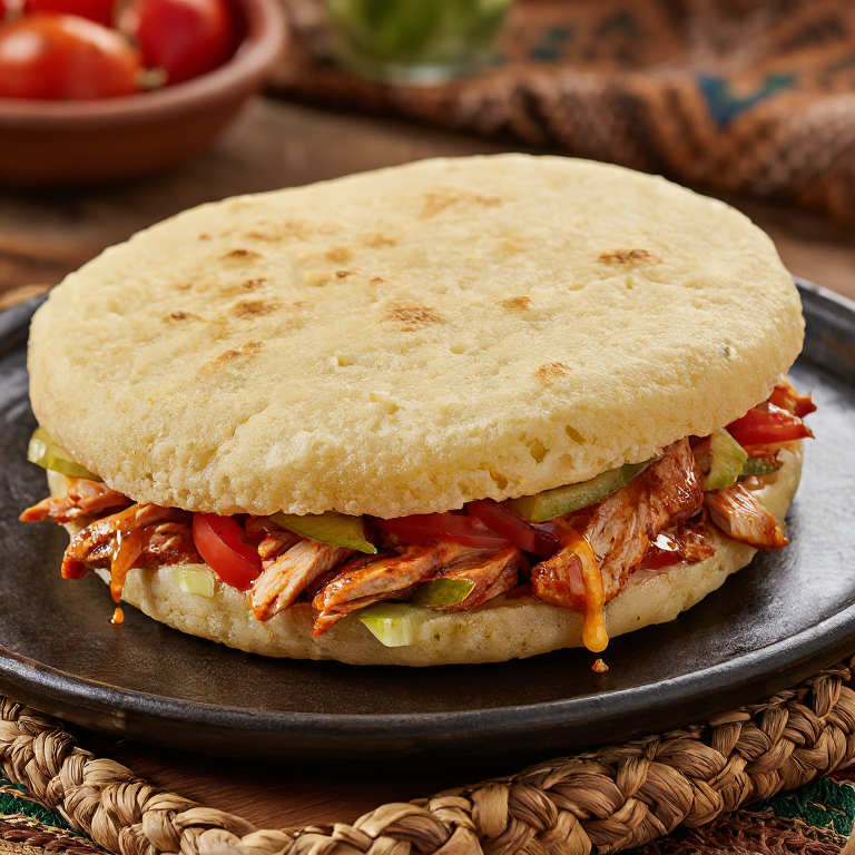 Arepa de Shawarma Emiratí
